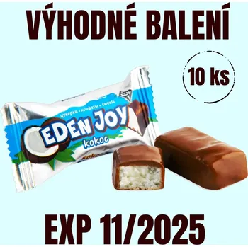Čokoláda NUTSMAN Mini kokosové tyčinky Eden Joy 10 ks EXP 11/2025