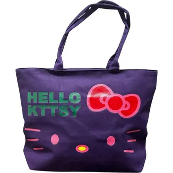 Plážová taška Plážová taška Helloo Fialová