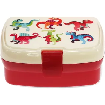Svačinový box Rex London Lunch box with tray - Baby Dinos