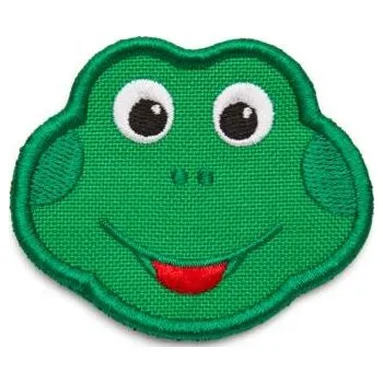 Školní batoh Affenzahn Velcro badge - Frog
