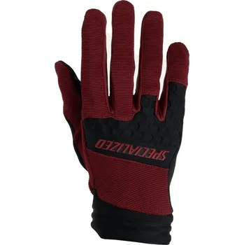 Cyklistické rukavice Specialized Trail Shield Glove LF Men - garnet red M