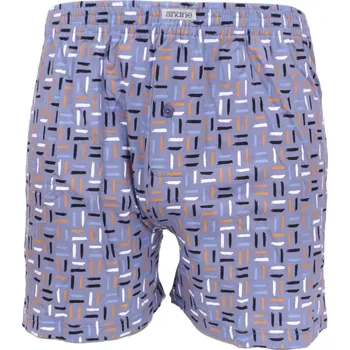 Trenýrky Moderní pánské trenky do podkovy Andrie PS 5839 modrošedé velikost XL-54/56