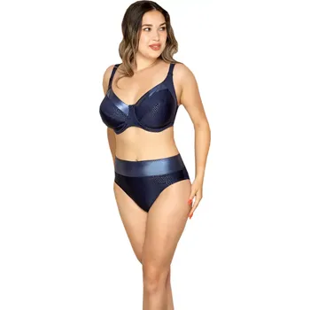 Dámské plavky Dámské plavky Timo s kosticí 830604 navy velikost 75F