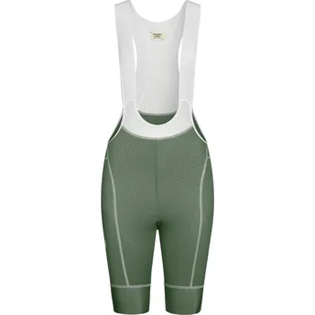 cyklistické kraťasy Pas Normal Studios Women's Mechanism Bibs - Khaki Green