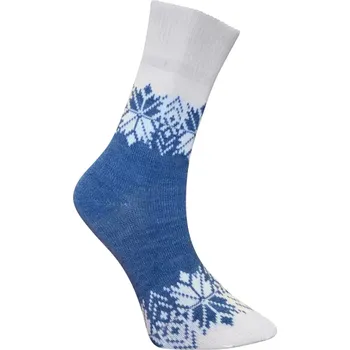 Dámské ponožky Ponožky s ovčí vlnou Matex Ariel 872 jeans velikost 29-30