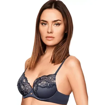 Podprsenka Podprsenka Lormar Plunge Satén blu velikost 80D
