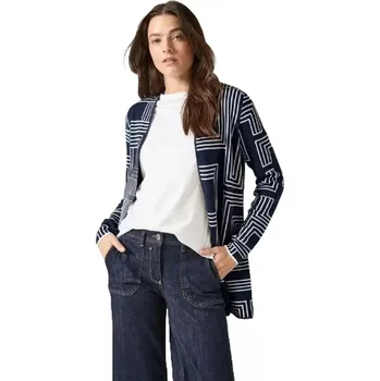 Dámský svetr Dámský svetrový kardigan Cecil 253831 navy velikost M