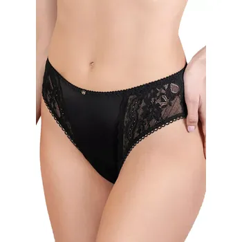 Kalhotky Dámské kalhotky Leilieve 4200 černé velikost M-38/40