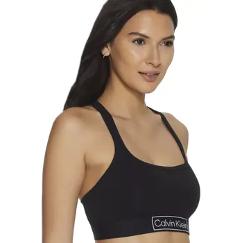 Podprsenka Sportovní Calvin Klein Bralette Reimagined Heritage QF6768E noční modř velikost XL