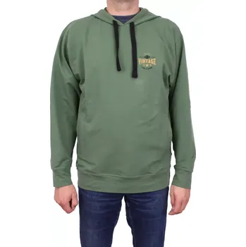 Pánská mikina Pánská mikina s kapucí Orange Point 5207 zelená velikost L
