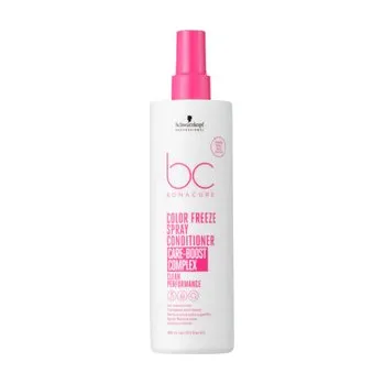 Stylingový přípravek Schwarzkopf Professional Bonacure Color Freeze Spray Conditioner Care-Boost Complex bezoplachový kondicionér pro barvené vlasy 400 ml