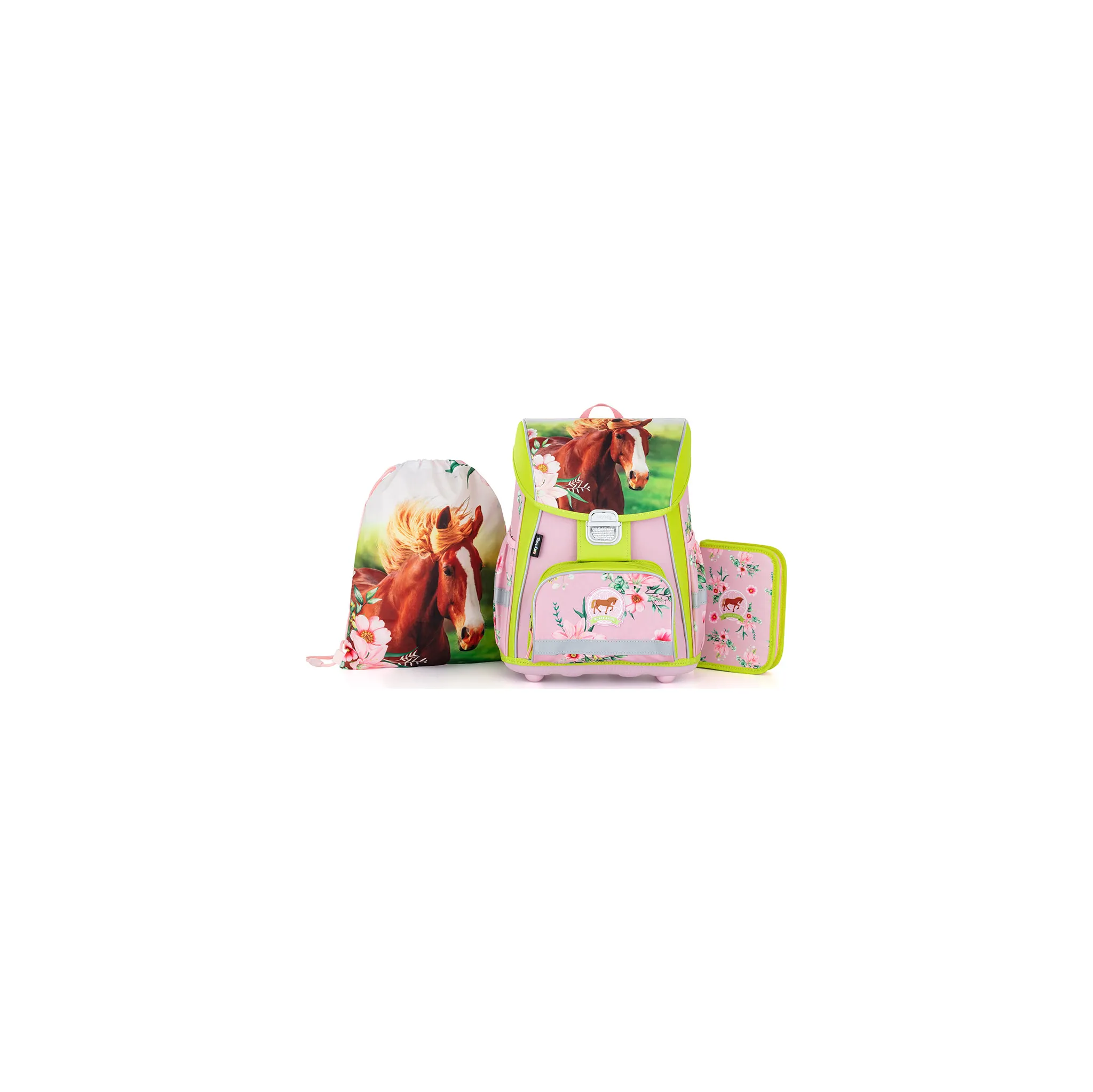 Fotografie 1 - Set školních potřeb Oxybag Premium Light 3dílný set Kůň 0-67823