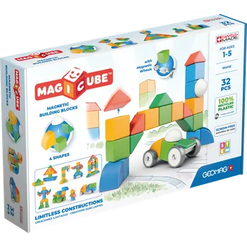 Stavebnice Geomag Geomag Magicube Shapes 32 dílků