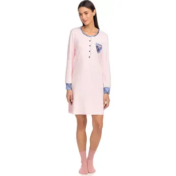 Dámská noční košile Košile na spaní Vamp! Sydney 15429 pink velikost XL