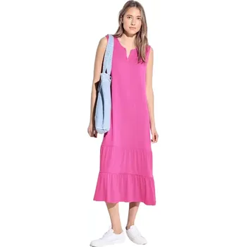 Dámské šaty Žerzejové letní šaty pro ženy Cecil 144024 bloomy pink velikost XS