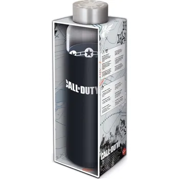 Skleněná láhev s návlekem 585 ml, Call of Duty