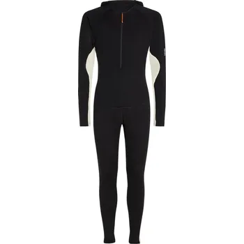 ICEBREAKER Mens 200 Oasis+ Suit, Black/Undyed/Cb (vzorek) velikost: M