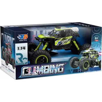 RC model auta Alltoys RC Auto Spray Climbing Off-road RTR zelená 1:14