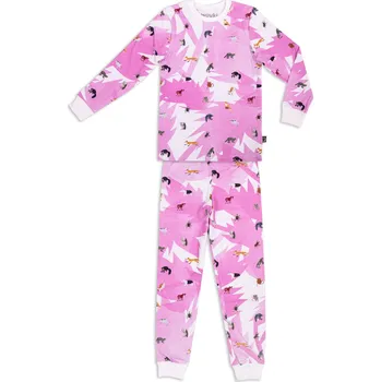 Dívčí pyžamo Wouki Tsuki - Pink bubble 98