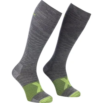 Skialpinistické vybavení Ortovox Tour compression long socks m - grey blend