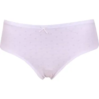 Kalhotky Bavlněné dámské kalhotky Andrie PS 1054 bílé velikost 3XL-54/56