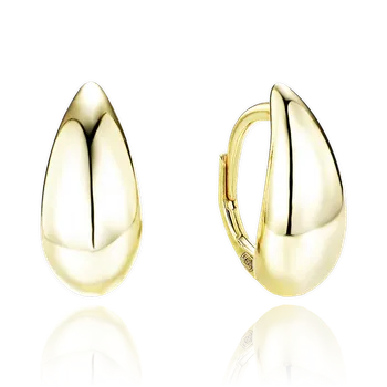 Náušnice Minet Stars Stříbrné náušnice zlacené