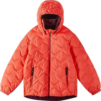 Chlapecká bunda Reima Fossila - Neon Salmon 158