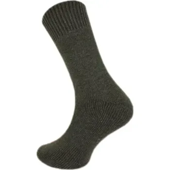 Dámské ponožky Vlněné trekkingové ponožky Hoza H3420 tm.zelené velikost 35-38