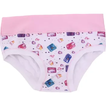 Dívčí spodní prádlo Dívčí kalhotky s obrázkem Emy Bimba B2922 orchidea velikost 3