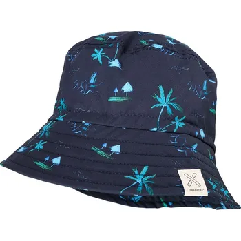 Čepice Maximo Kids Boy-Hat, Palm Tree - navy-mint-beach