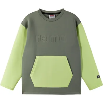 Chlapecká mikina Reima Leppo - Greyish green 164