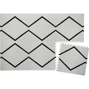 Dekorace do dětského pokoje Eeveve Puzzle mats - Beni - Cloudy Gray