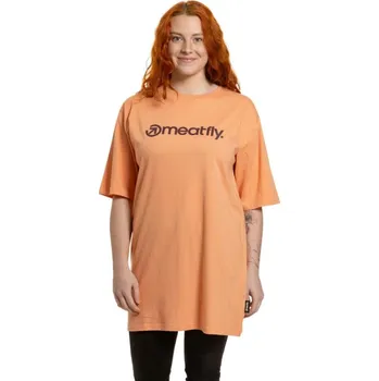 Dámské tričko Dámské tričko Meatfly Rory 2025 Coral Sand L