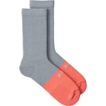 Pánské ponožky MAAP Division Merino Sock - alloy / tangelo