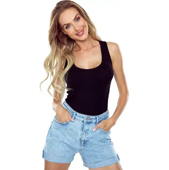 Dámský top Eldar Lotta bez rukávů černý velikost L