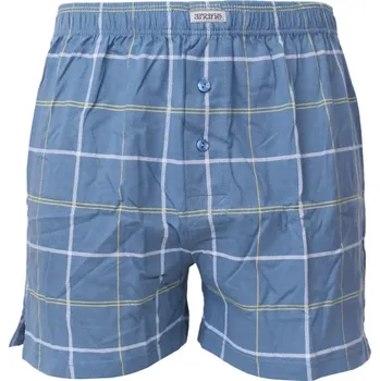 Trenýrky Pánské bavlněné trenky s moderním vzorem Andrie PS 5882 jeans velikost 3XL-62/64