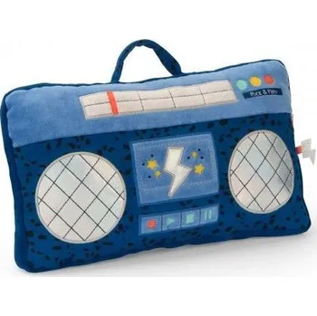 Polštář Moulin Roty Cushion Puce & Pilou