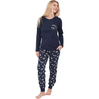 Dámské pyžamo Dámské pyžamo Muydemi 290019 navy velikost XL