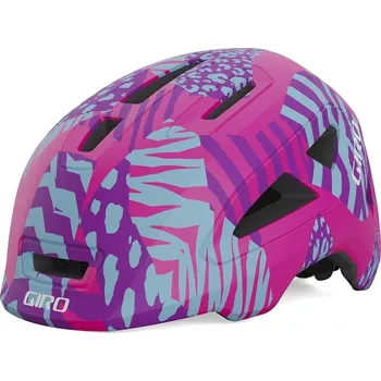 Cyklistická přilba Giro Scamp II Mat Pink Animal XS-(45-49)