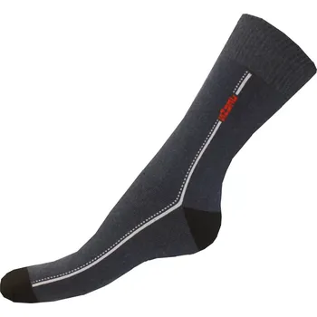 Dámské ponožky Termo ponožky Matex M681 tm. jeans velikost 27-28