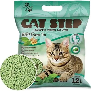 Pro kočku Cat Step Tofu Green Tea 3 x 5,4 kg 12 l