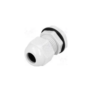 Vývodka PG11 IP68 Mat polyamid šedá UL94V-2 15,4mm