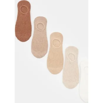 Sinsay - Ponožky 5pack - béžová - 334FI-08M - 334FI-08M-39H