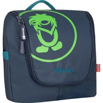 Dětský batoh TOALETNÍ TAŠKA TROLLKIDS DĚTSKÁ, MYSTIC BLUE / DARK MARINE / FRESH GREEN