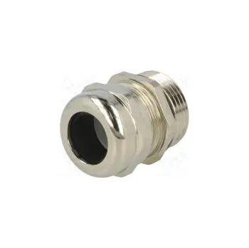 Vývodka PG16 IP68 Mat mosaz Povlak tělesa nikl