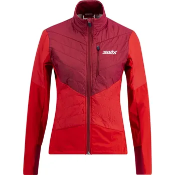 Swix Dynamic Hybrid Insulated Jacket W - Rhubarb red/Swix red XL