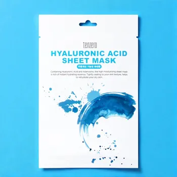 Pleťová maska TENZERO - Hyaluronic Acid Sheet Mask - Plátýnková maska s kyselinou hyaluronovou - 25 ml