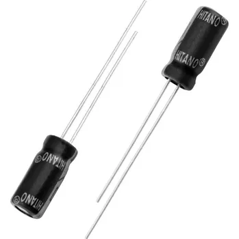 Kondenzátor Kondenzátor 10u/50V 5 × 11 mm