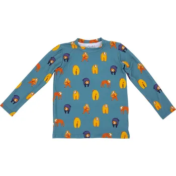 Wouki Dětské multifunkční triko NIKI - Turquoise 128