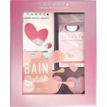 Koupelová pěna Inuwet Dárková sada do koupele Splash - Jahoda